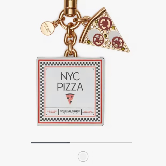 Slice Of Pizza key chain - Picture 2 of 3